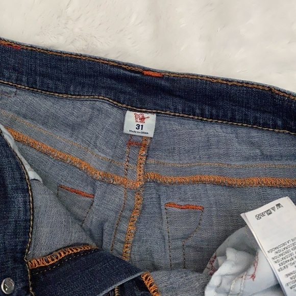 𝅺TRUE Religion Jean Size 31 Woman - Picture 5 of 6
